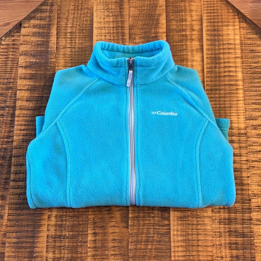 Girl’s Size M (10-12) Teal Columbia Fleece